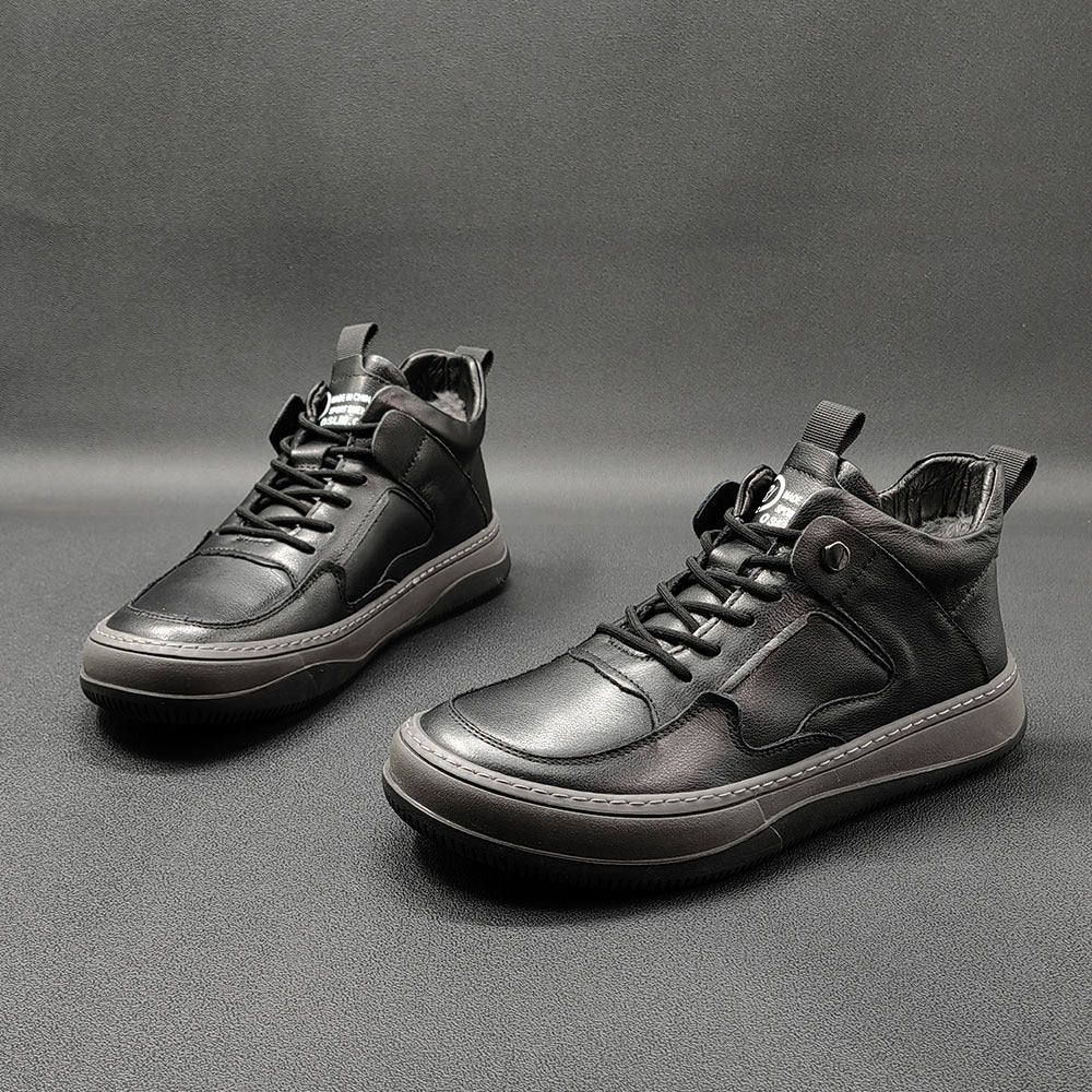 Men's Plus Veet Head Tilt Clown Platform Sneakers