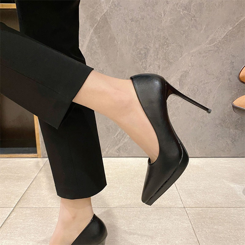 Women's Professional High Autumn Pumps Sexy Stiletto Women's Fashion Shoes
