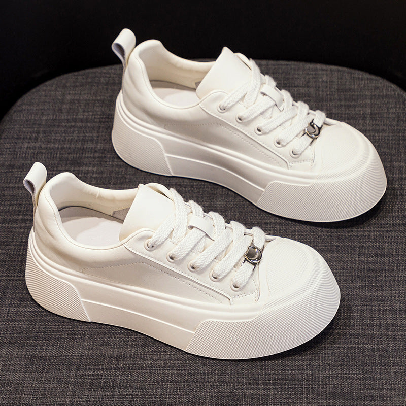 Women's White Mesh Surface Breathable Thin Leisure Women's Sports Shoes