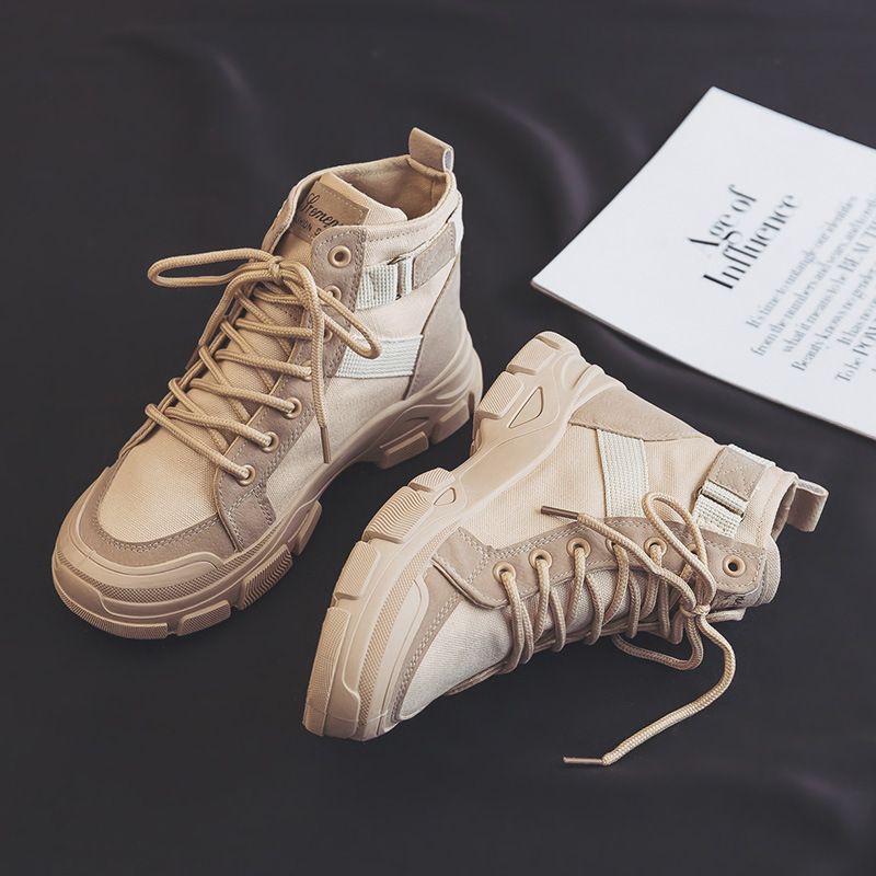 Fashion Women's Martin Spring Booties Mountaineering Men's Shoes
