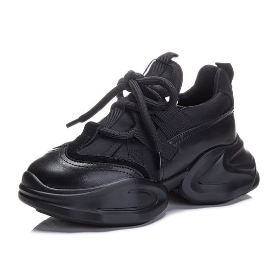 Women's Genuine Elevator Platform Dad Trendy Autumn Women's Casual Shoes