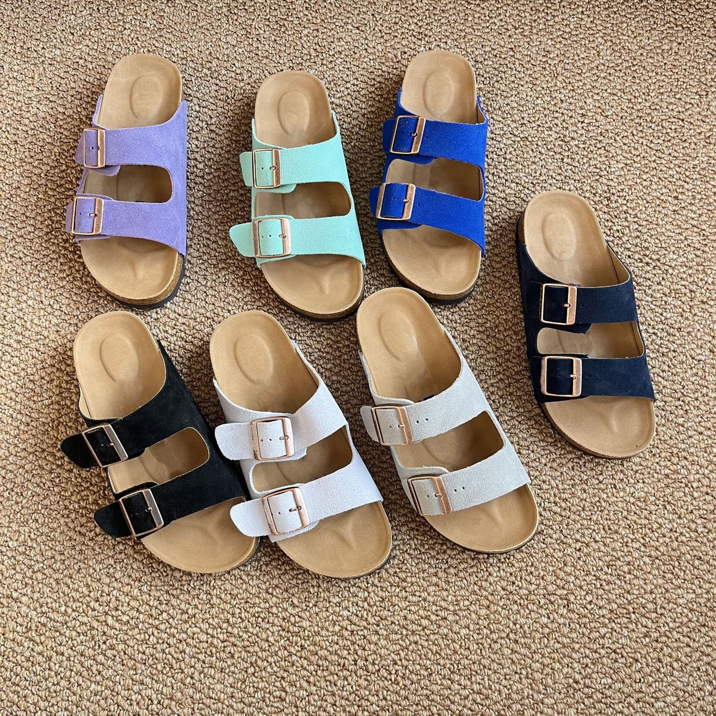 Women's & Men's Large Size Genuine Cork Sole Outdoor Women's Casual Shoes
