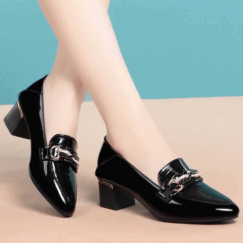Women's Pierre Shen Genuine Soft Bottom Thick Comfortable Women's Fashion Shoes