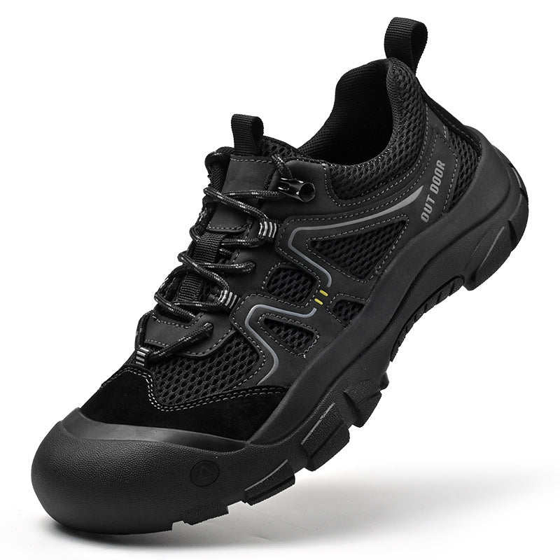 Men's Summer Mesh Soft Bottom Mountaineering Portable Outdoor Casual Shoes