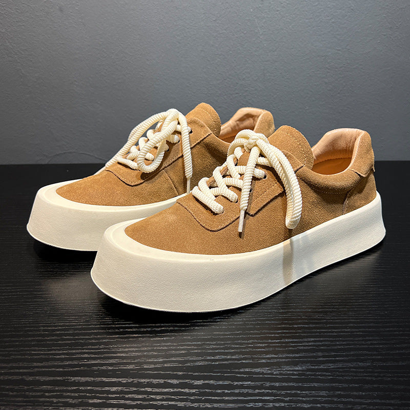 Men's Shooting Design Retro Platform Height Increasing Casual Shoes
