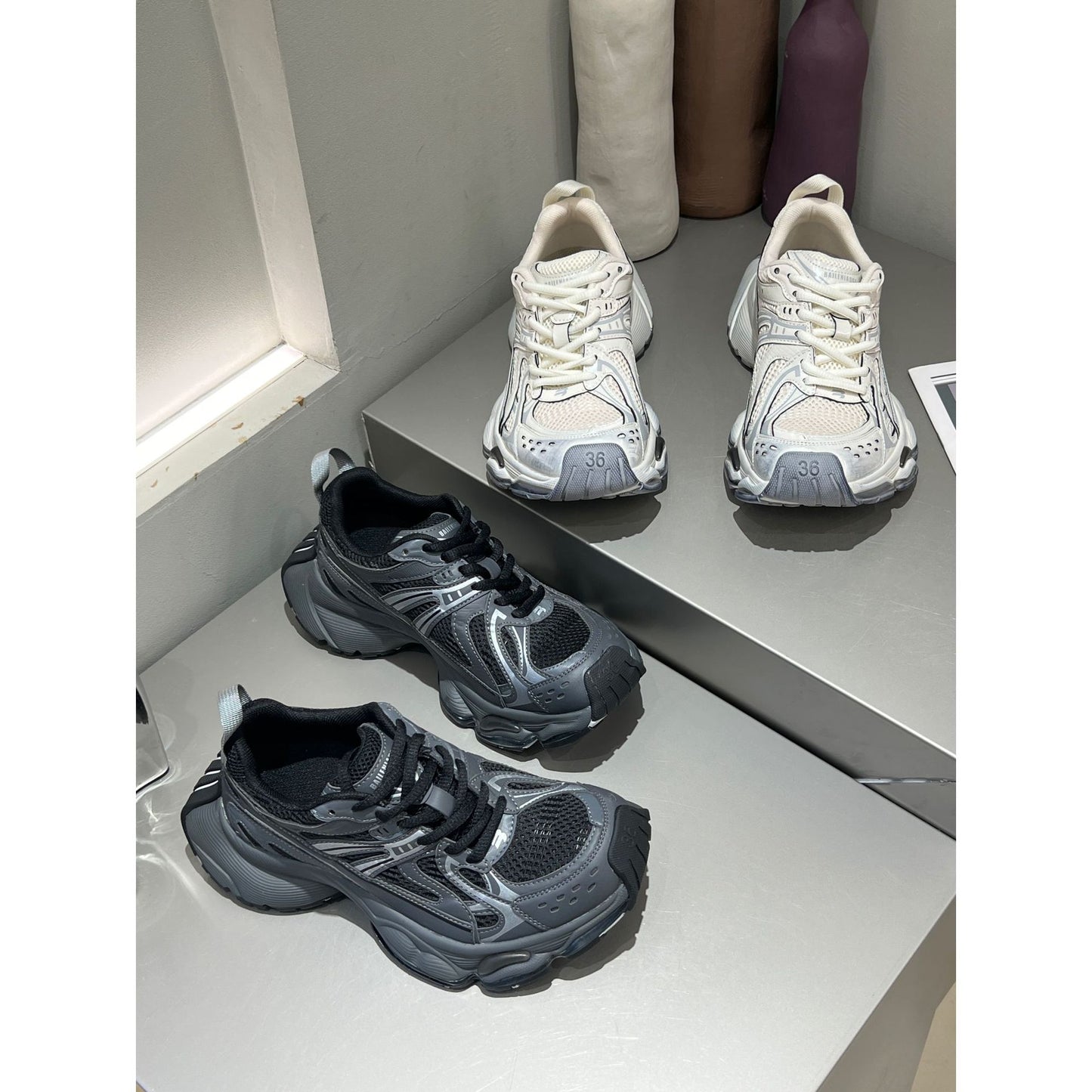Women's Spring Retro Easy Matching Lightweight Soft Sole Sports Casual Shoes