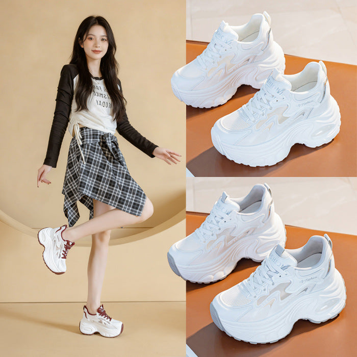 Dad Small Wedge Height Increasing Insole Women's Sports Shoes
