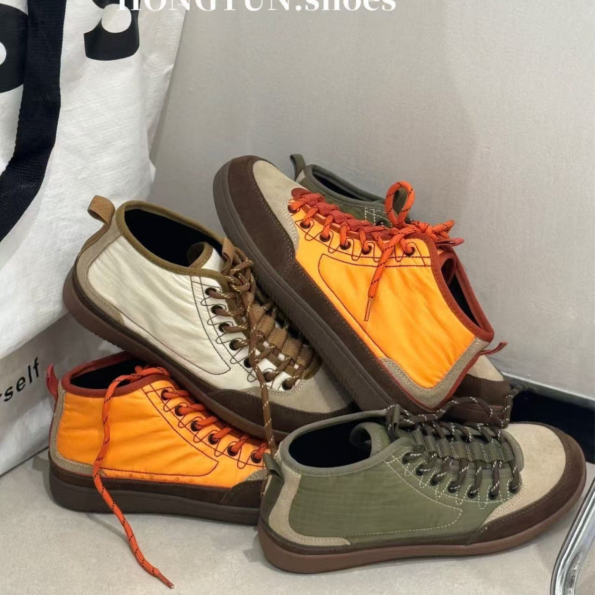Women's Bottom German Training Spring Korean Style Soft Color Women's Casual Shoes