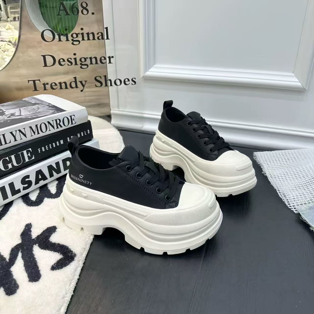 Women's Version European Goods Shell Toe Platform Women's Casual Shoes