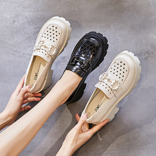 Women's British Female Summer Short Height Increasing Muffin Women's Fashion Shoes