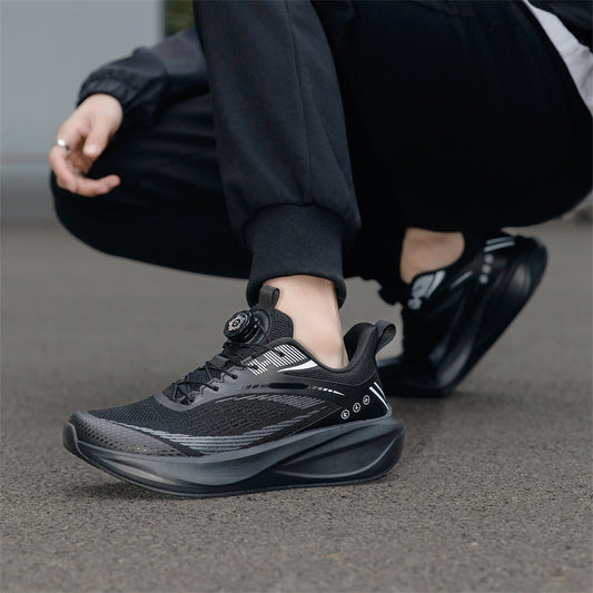 Men's Mesh Breathable Shock Absorption Soft Sole Rotating Men's Sports Shoes