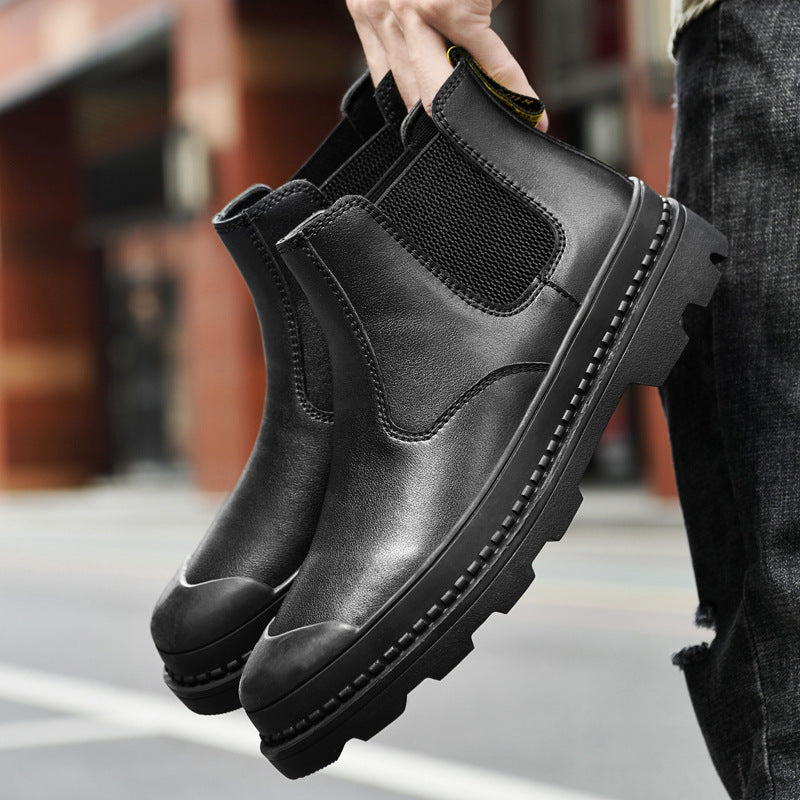 Men's Plus Size Martin Ankle Outdoor Chelsea Men's Shoes