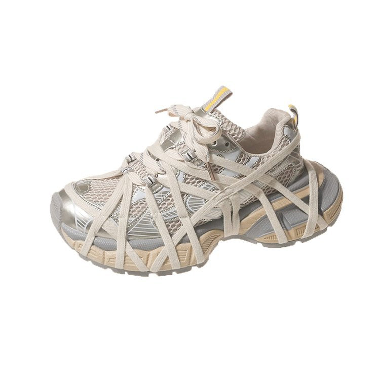 Women's Dad Trendy Autumn Versatile Height Increasing Sneakers