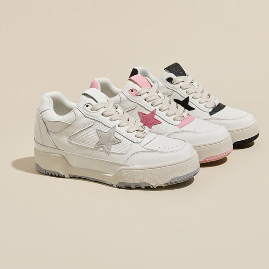 Women's Height Increasing Insole Retro White Spring Breathable Mesh Sports Thick Casual Shoes