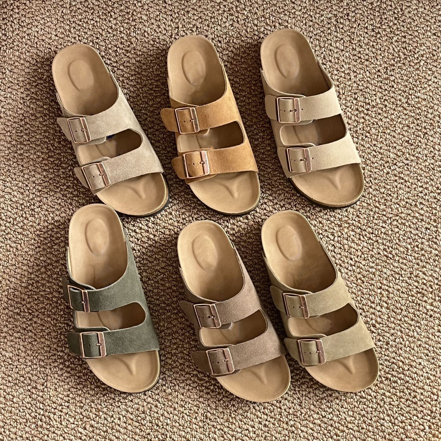 Women's & Men's Large Size Genuine Cork Sole Outdoor Women's Casual Shoes