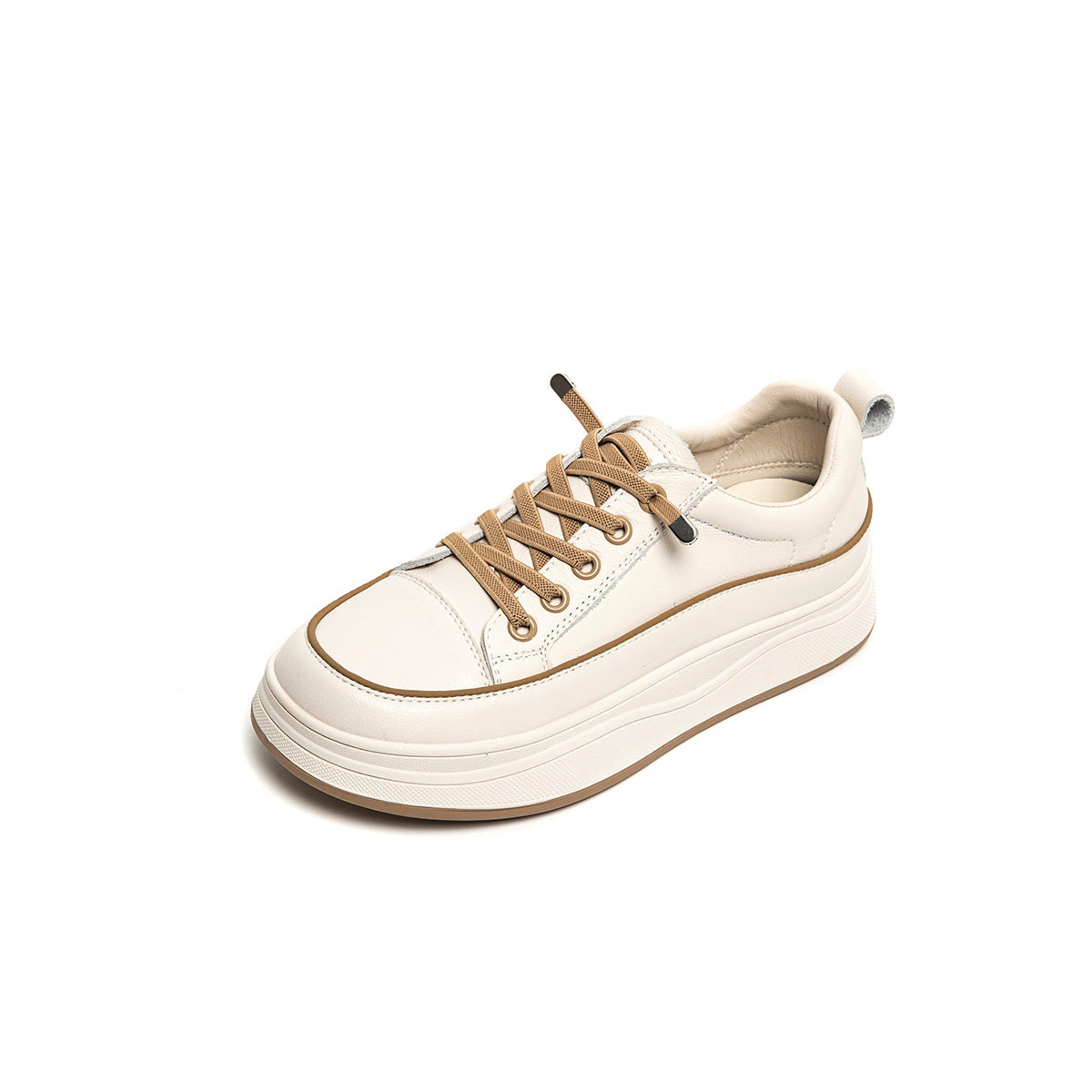 Women's Long-term Elastic Band Lazy White Spring Women's Casual Shoes