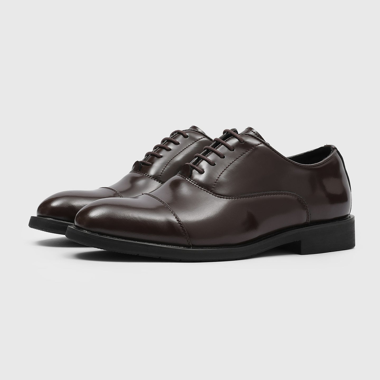 Men's Sense Height Increasing Insole Wedding Three Connector Breathable Business Formal Men's Shoes