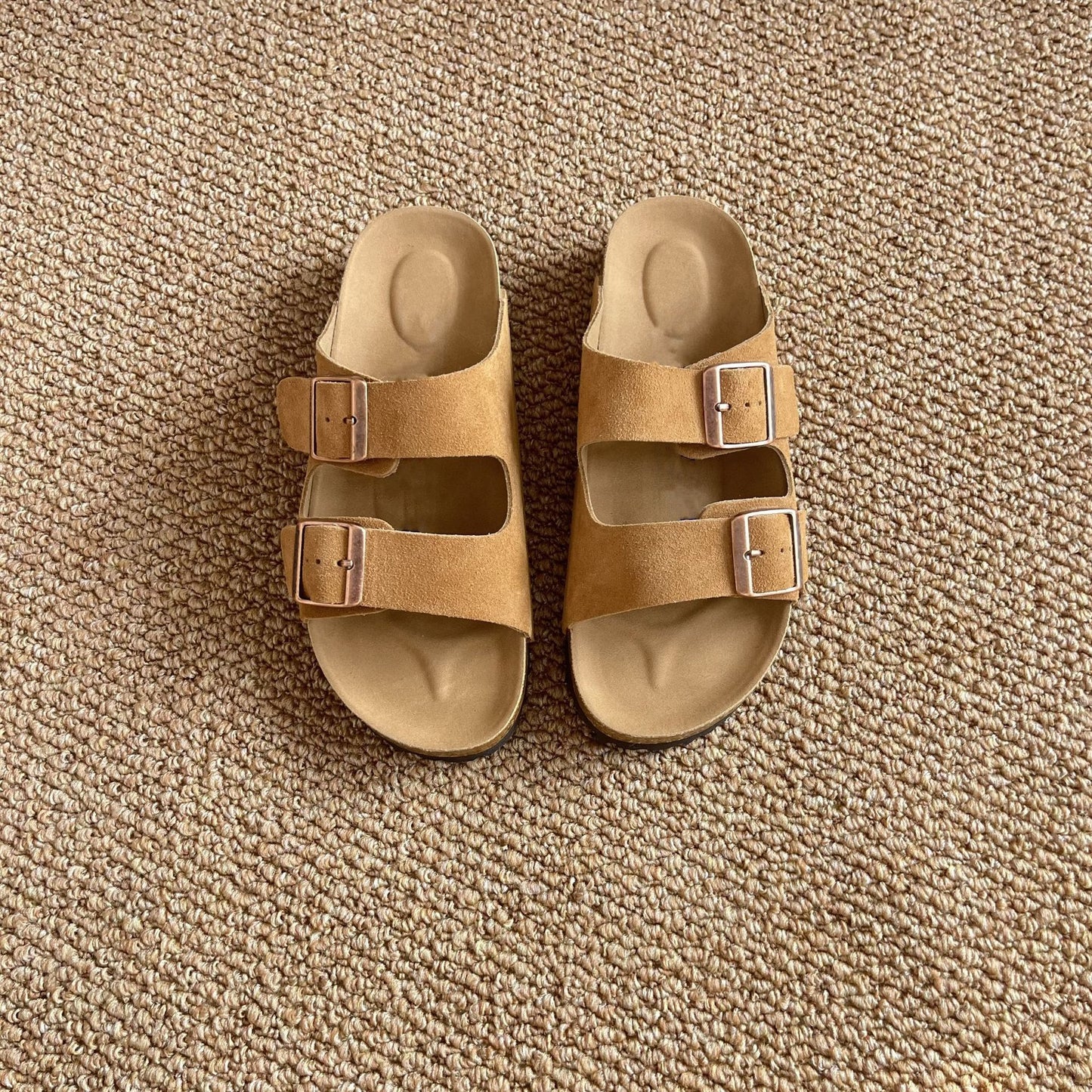 Women's & Men's Large Size Genuine Cork Sole Outdoor Women's Casual Shoes